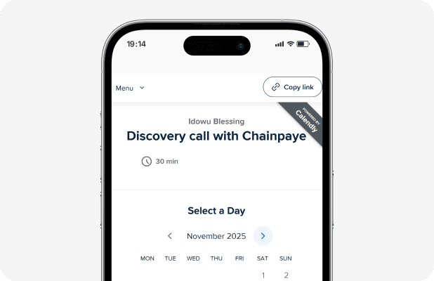 Talk to our team for clarity